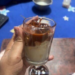 Rose Blush Pink Glass Candle